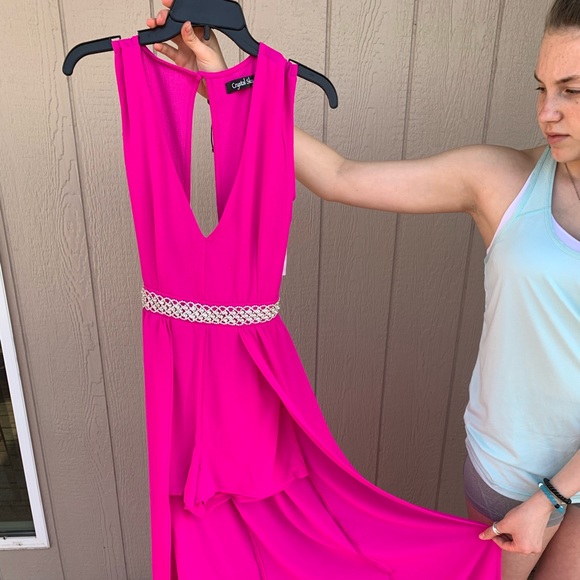 Crystal Sky Romper w/ Over Skirt NWT - Picture 7 of 7